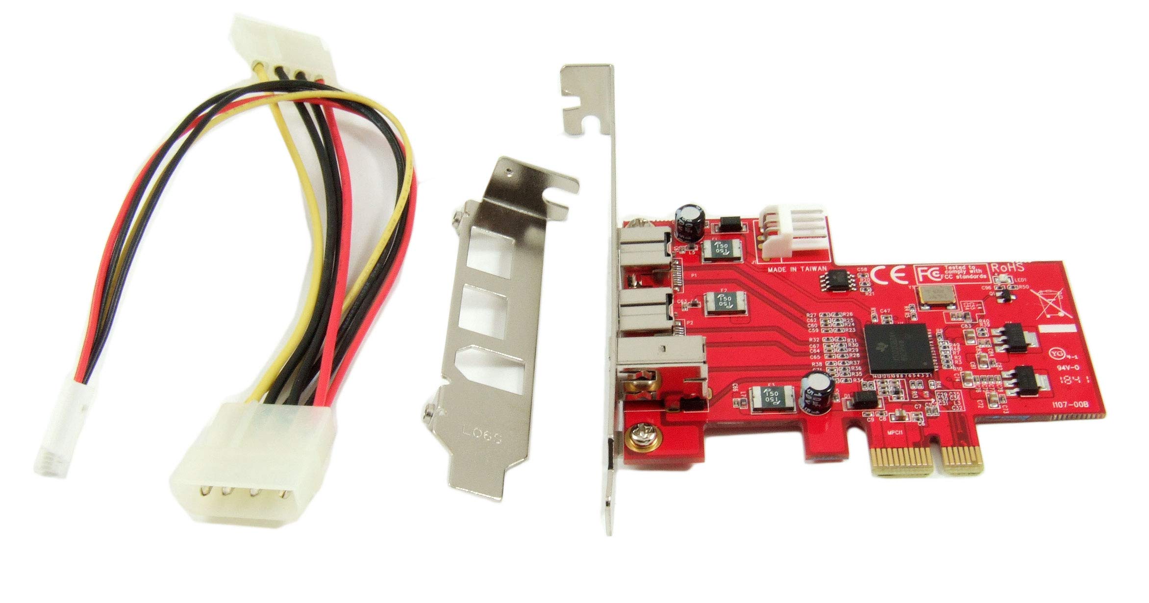 Amazon.com: Ableconn PEX-FW107 1394b & 1394a 3-Port PCI Express